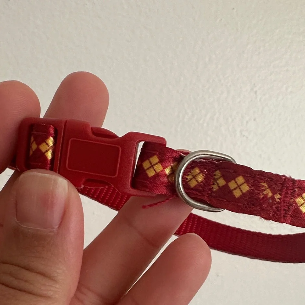 Harry Potter gryffendor Red Cat Collar